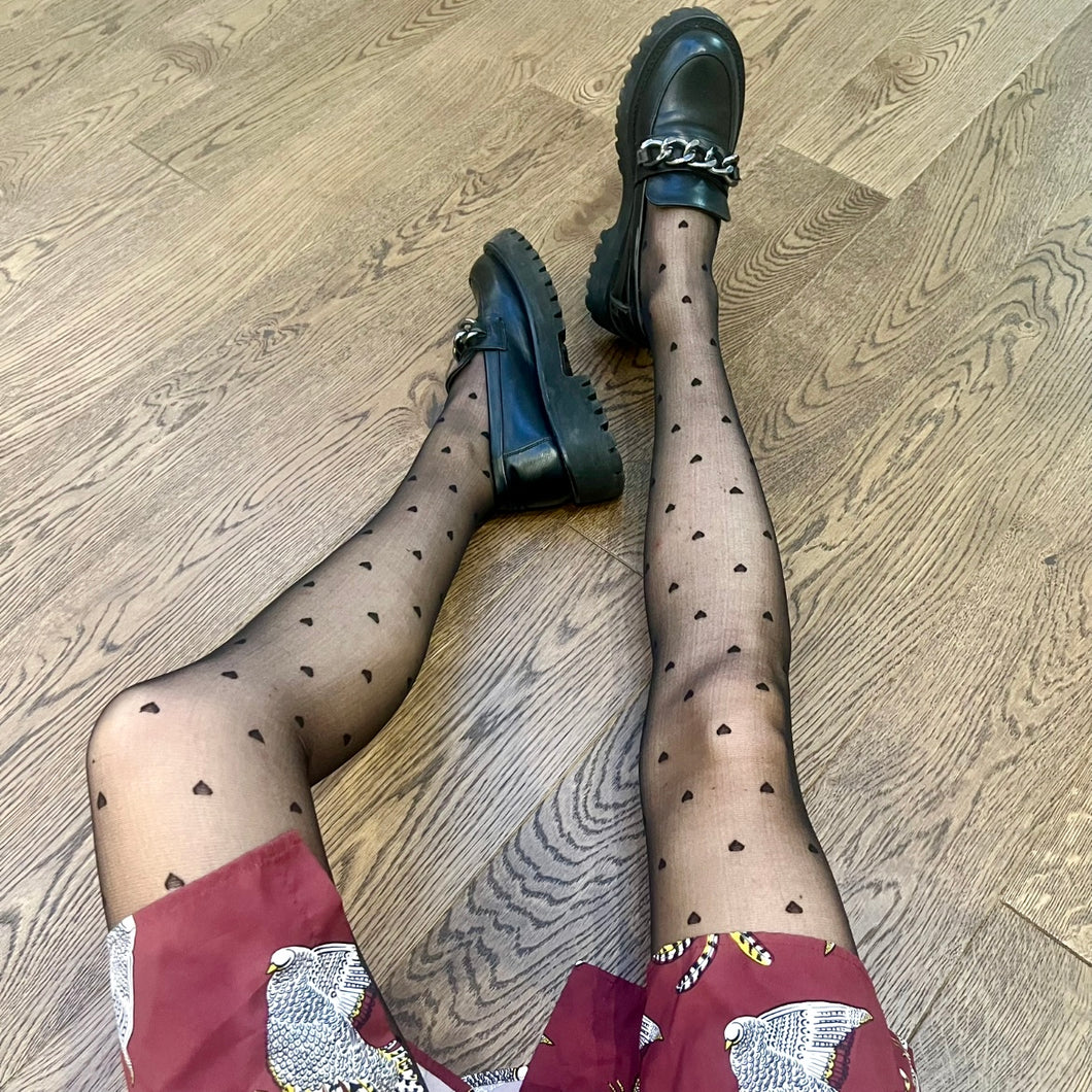 Tiny Hearts Tights