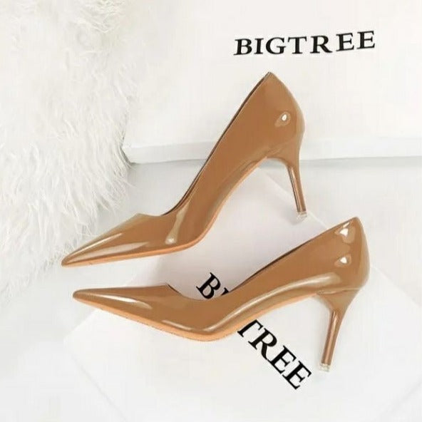 Classic Pump in Nude Shades - Low Heel [4 color variants]