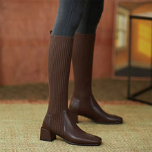 Load image into Gallery viewer, Winter - Sock Knee High Boots
