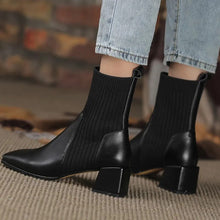 Load image into Gallery viewer, Winter - Sock Chelsea Boots
