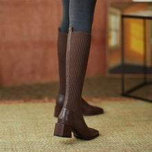 Load image into Gallery viewer, Winter - Sock Knee High Boots
