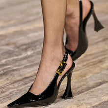 Load image into Gallery viewer, Lacquer Pointed High Heels
