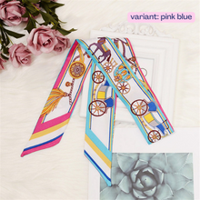 Load image into Gallery viewer, Equestrian Skinny Scarf - Premium Print  [6 color variants]
