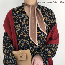 Load image into Gallery viewer, CHIC French Tie Scarf &quot;Love Never Fails&quot; [8 variants]
