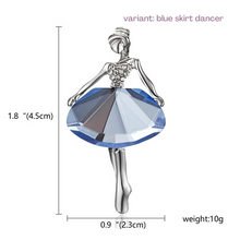 Load image into Gallery viewer, Ballerina Girl Brooch [12 dancer variants]
