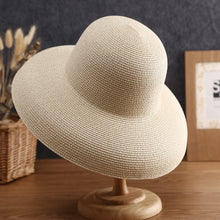 Load image into Gallery viewer, Le Soleil - Wide Hat in Audrey Hepburn Style
