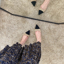 Load image into Gallery viewer, Tweed Flat Shoes [Chanel-inspired]
