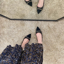 Load image into Gallery viewer, Tweed Flat Shoes [Chanel-inspired]
