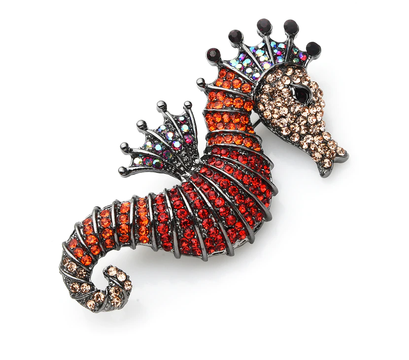 Seahorse Brooch [3 color variants]