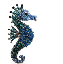 Load image into Gallery viewer, Seahorse Brooch [3 color variants]
