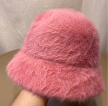 Load image into Gallery viewer, Soft Plush Bucket Hat [10 colors]
