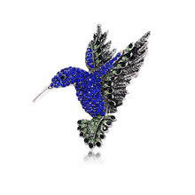 Load image into Gallery viewer, Hummingbird Brooch [8 color variants]
