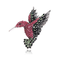 Load image into Gallery viewer, Hummingbird Brooch [8 color variants]
