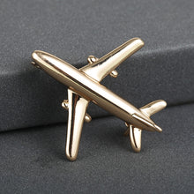 Load image into Gallery viewer, Airplane Brooch
